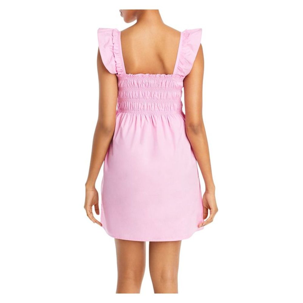 FRENCH CONNECTION Womens Pink Pullover Unlined Sleeveless Mini A-Line Dress 2 - Picture 2 of 3